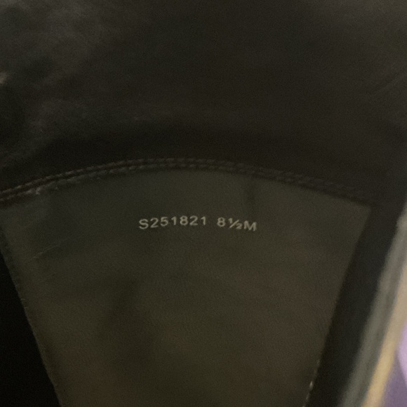 Stuart Weitzman 50 50 black Napa Leather over the Knee Boots - Picture 4 of 5